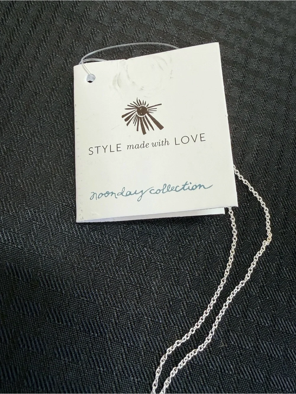 Noonday Collection Necklace Sterling silver NWT!
